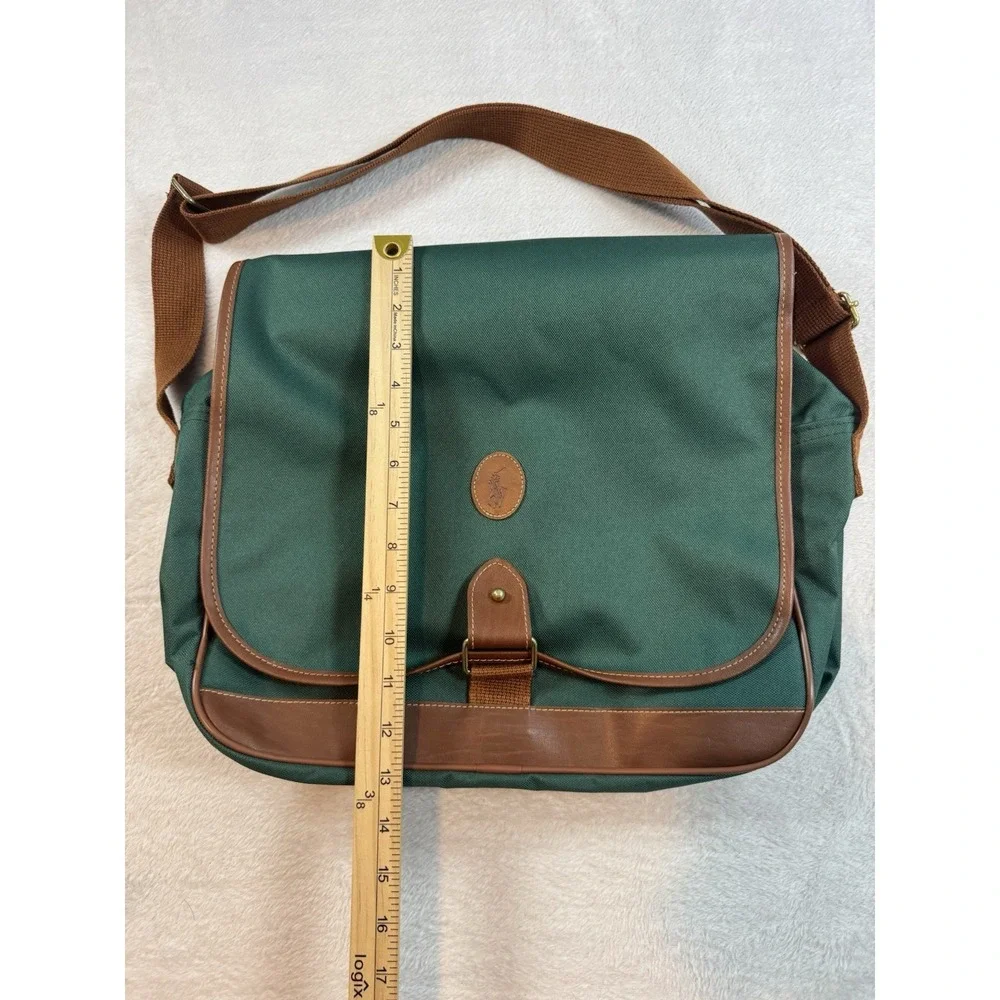 Vintage Ralph Lauren Green Canvas Travel Carry On Bags Lot Old Money Pony Preppy